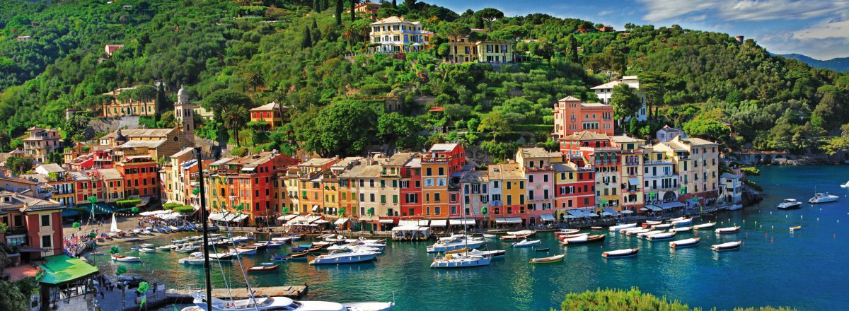 Blick auf die Bucht von Portofino © leoks-shutterstock.com/2013
