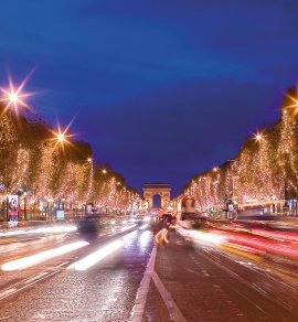 Weihnachtsstimmung auf den Champs Elysees in Paris © OTCP/Marc Bertrand