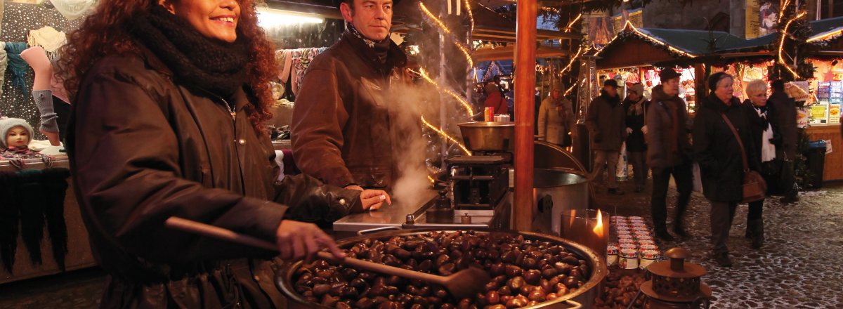 Auf dem Giebelhüüskesmarkt in Münster © Presseamt Münster/MünsterView