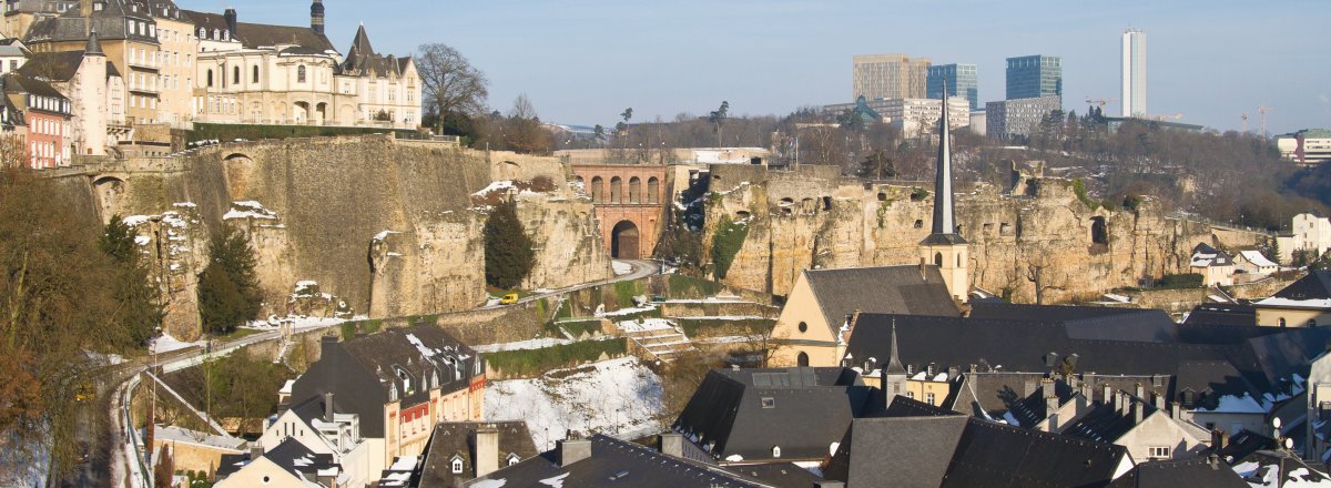 Altstadt Luxemburg im Winter © Raymond Thill-fotolia.com