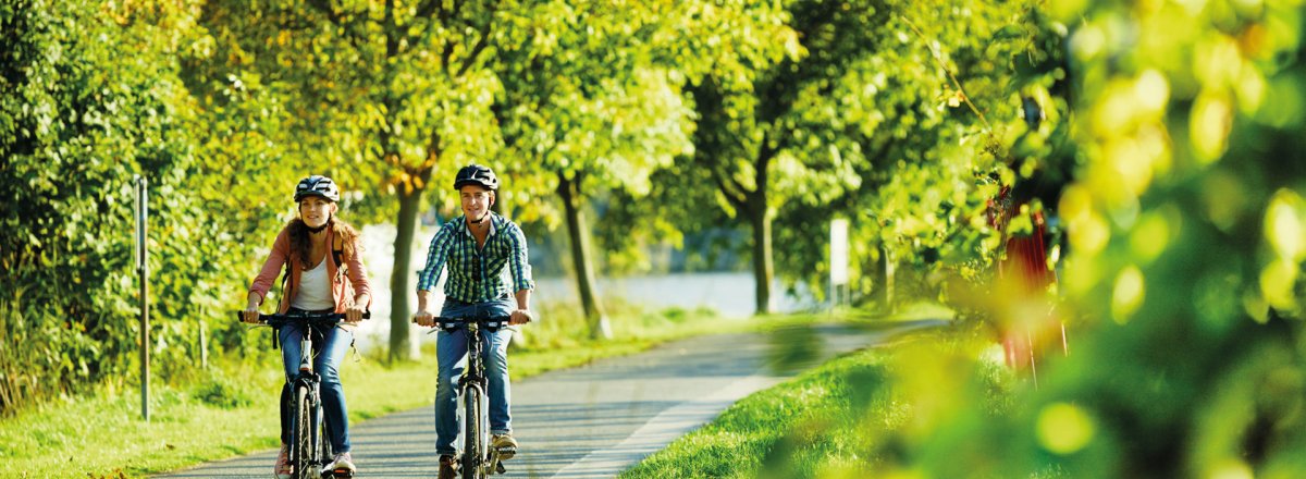 Unterwegs auf dem Moselradweg © Mosellandtouristik GmbH/Christopher Arnoldi