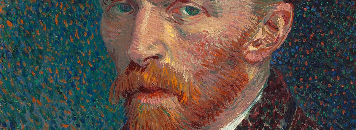 Vincent van Gogh (1853-1890)
Selbstporträt, 1887
Öl auf Malpappe, montiert auf parkettierter Holztafel, 41 x 32,5 cm
The Art Institute of Chicago, Joseph Winterbotham Collection, 1954.326