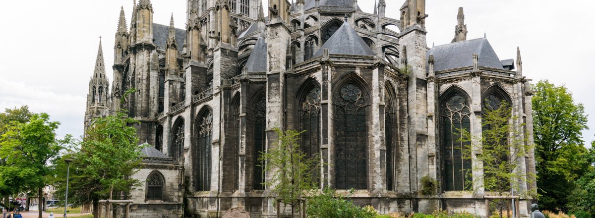 Saint-Ouen Abbey in Rouen &copy; makasana photo - stock.adobe.com