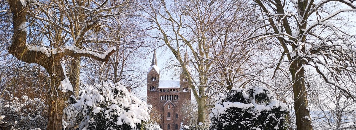 Kloster Corvey im Winter &copy; Kulturland Kreis Höxter, K. Krajewski