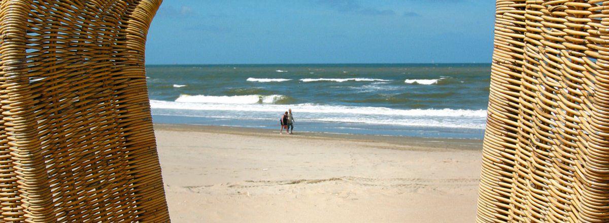 Strandkörbe an Noordwijks Sandstrand © NRCB - Noordwijk Regio Congressbureau