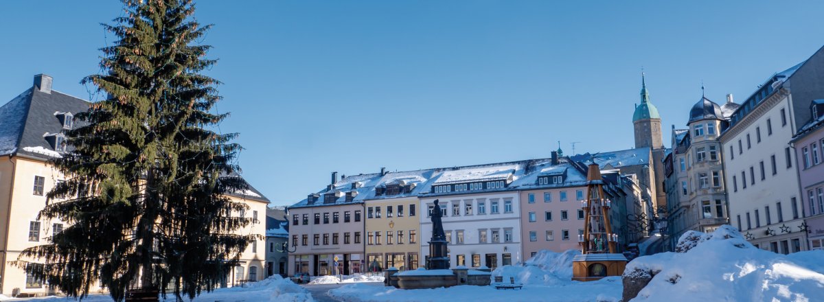 Marktplatz von Annaberg-Buchholz © Animaflora PicsStock - stock.adobe.com