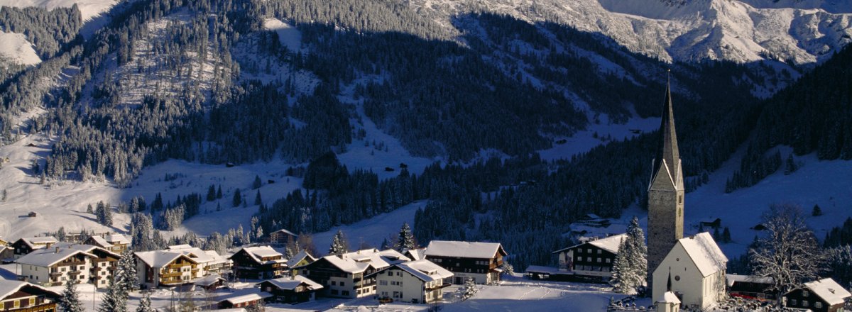 Winterlandschaft Kleinwalsertal © Kleinwalsertal Tourismus