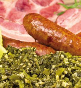 Grünkohl mit Speck und Mettwurst &copy; Dar1930 - stock.adobe.com