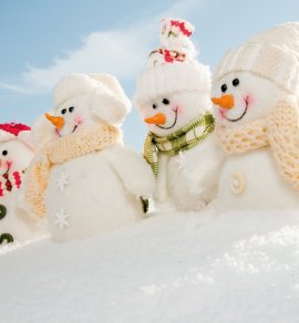 Schneemänner &copy; Gorilla - Fotolia.com - fotolia.com