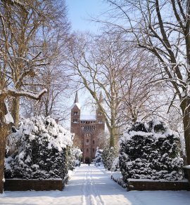 Kloster Corvey im Winter &copy; Kulturland Kreis Höxter, K. Krajewski